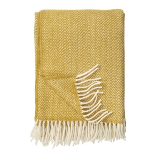 Klippan Chevron plaid geel Klippan Chevron plaid geel
