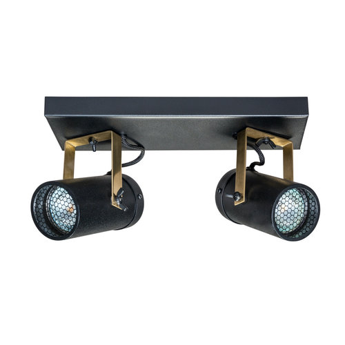 Dutchbone Scope dubbele lichtspot zwart - TOONZAALMODEL Dutchbone Scope dubbele lichtspot zwart - TOONZAALMODEL