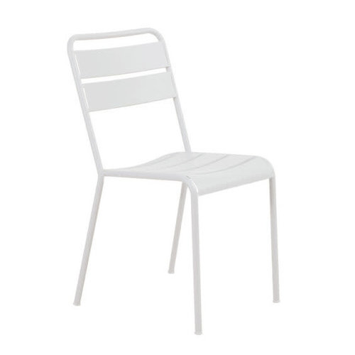 Vermobil Twist tuinstoel wit - TOONZAALMODEL Vermobil Twist tuinstoel wit - TOONZAALMODEL