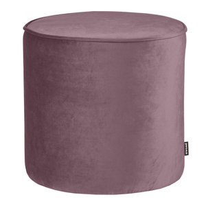 WOOOD Sara pouf haut lilas