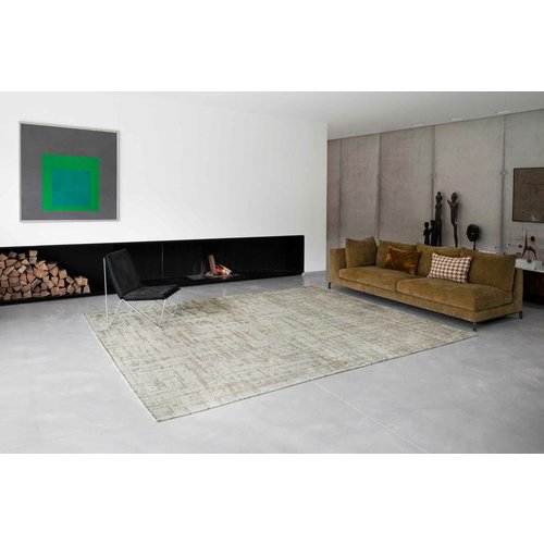 Louis De Poortere Rugs Baobab dry beige tapijt Structures collection