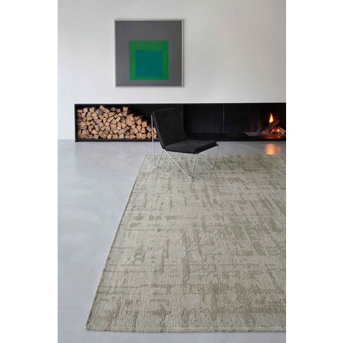 Louis De Poortere Rugs Baobab dry beige tapijt Structures collection