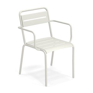 Emu Star chaise de jardin avec accoudoirs white Emu Star chaise de jardin avec accoudoirs white
