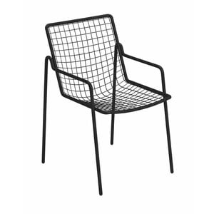 Emu Rio R50 tuinstoel met armleuningen black Emu Rio R50 tuinstoel met armleuningen black