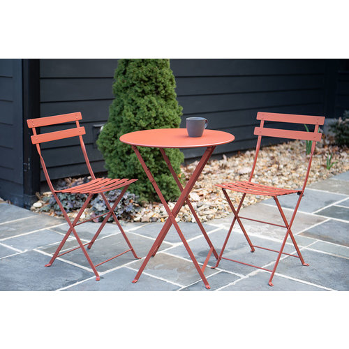 Fermob Bistro tuinstoel gris orage metaal - set van 2