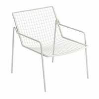 Rio R50 loungestoel tuin white