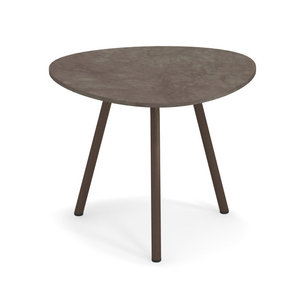 Emu Terramare table d'appoint cadre: brown - plateau: emperador W48 x D48 x H40 Emu Terramare table d'appoint cadre: brown - plateau: emperador W48 x D48 x H40