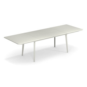Emu Plus4 table de jardin extensible white 160+110 x 90