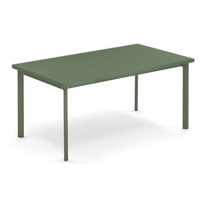 Emu Star table de jardin 160 x 90 military green