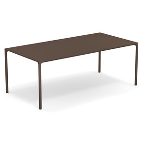 Emu Terramare table de jardin 203 X 103 indian brown