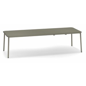 Emu Yard table de jardin extensible 160+55+55 x 97,5 gris-vert