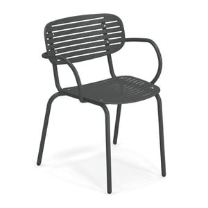 Emu Mom chaise de jardin avec accoudoirs antique iron