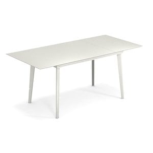 Emu Plus4 table de jardin extensible balcony white 120+52 x 80