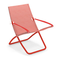 Snooze loungestoel scarlet red/red