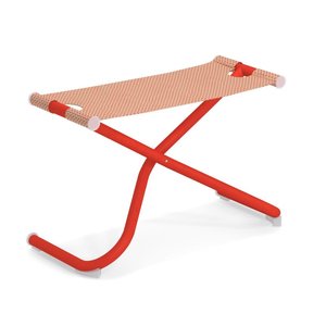 Emu Snooze loungestoel voetensteun scarlet red/peach