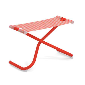 Emu Snooze loungestoel voetensteun scarlet red/red