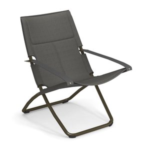 Emu Snooze cosy loungestoel glossy bronze/dark grey Emu Snooze cosy loungestoel glossy bronze/dark grey