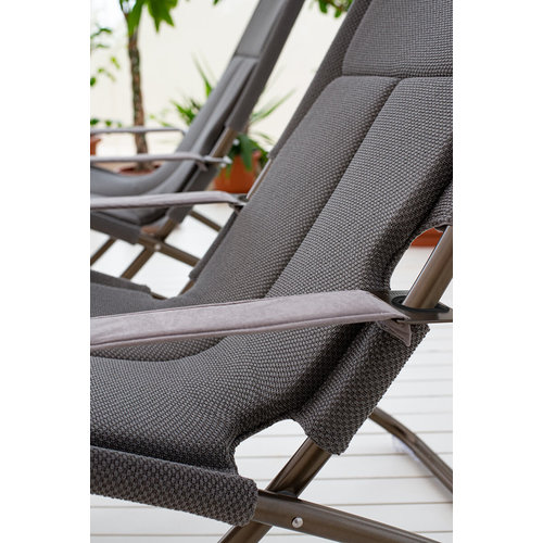 Emu Snooze cosy loungestoel glossy bronze/dark grey