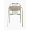 sage green/misty dots