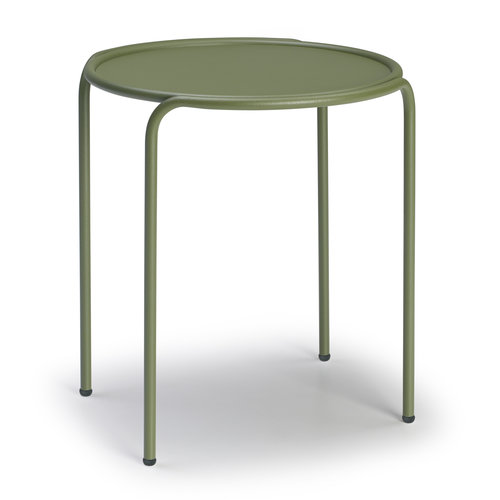 SCAB Dress code bijzettafel Ø 45 olive green SCAB Dress code bijzettafel Ø 45 olive green