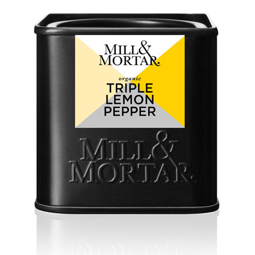 Mill & Mortar Triple Lemon Pepper BIO (kruidenmengeling)