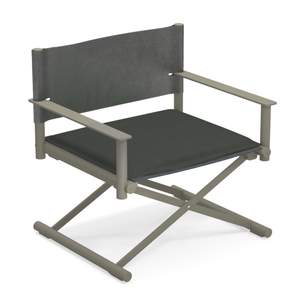 Emu Zitkussen zwart voor Terra director's loungestoel Emu Zitkussen zwart voor Terra director's loungestoel