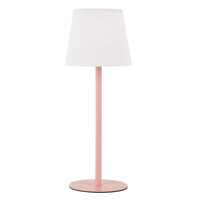 Outdoors tafellamp soft pink