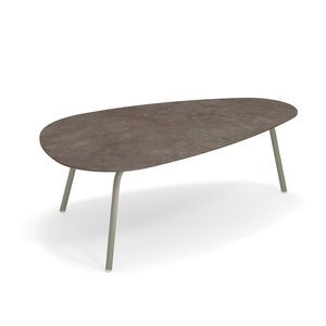 Emu Terramare table basse cadre: grey - plateau: emperador W108 x D64 x H35 Emu Terramare table basse cadre: grey - plateau: emperador W108 x D64 x H35