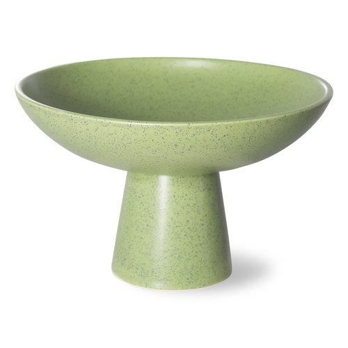 HKLiving The emeralds : bowl op voet pistachio