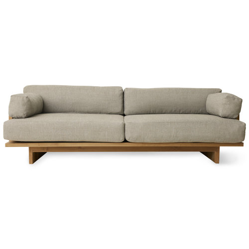 HKLiving Natural outdoor sofa teak