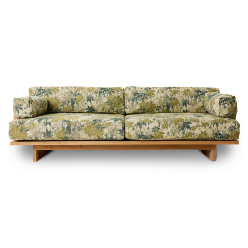 HKLiving Botanical outdoor sofa teak