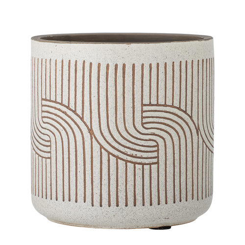 Bloomingville Cenzia Deco bloempot terracotta Bloomingville Cenzia Deco bloempot terracotta