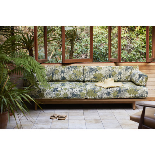 HKLiving Botanical outdoor sofa teak