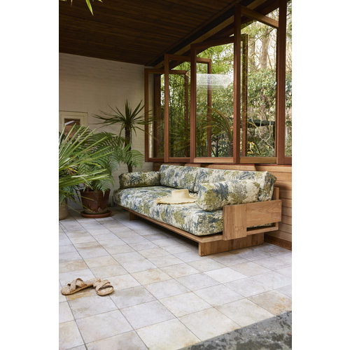 HKLiving Botanical outdoor sofa teak