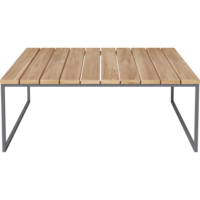 Como outdoor salontafel teakhout 90 x 90 x H 32