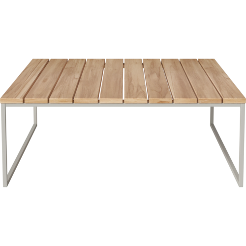 Bolia Como outdoor salontafel teakhout 90 x 90 x H 32