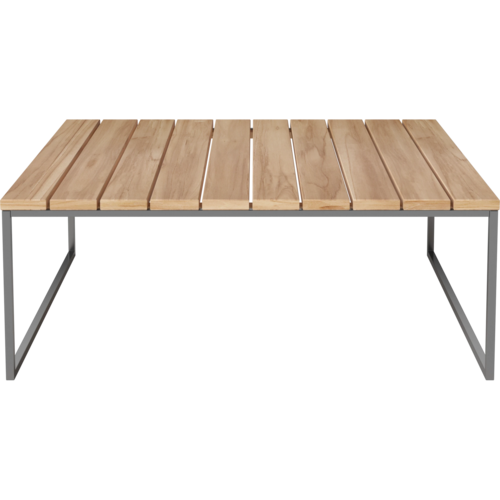 Bolia Como outdoor salontafel teakhout 90 x 90 x H 32