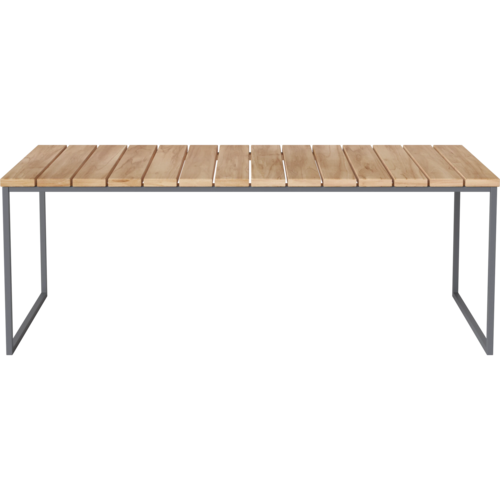 Bolia Como outdoor salontafel teakhout 120 x 60 x H 42