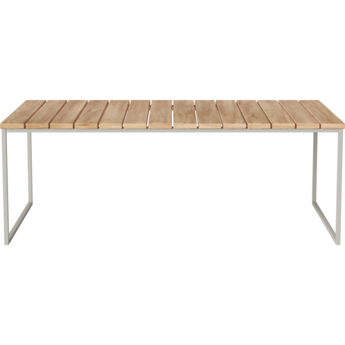 Bolia Como outdoor salontafel teakhout 120 x 60 x H 42