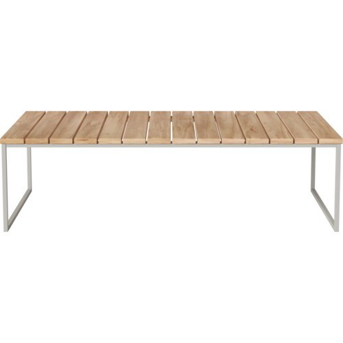 Bolia Como outdoor salontafel teakhout 120 x 60 x H 32