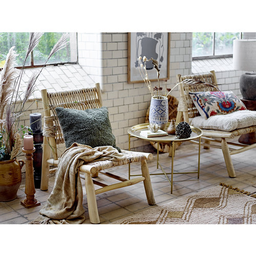 Bloomingville Turin kussen groen