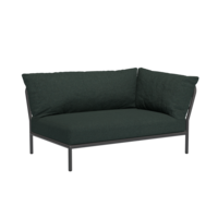 Level2 lounge sofa rechterhoek sunbrella heritage - donkergrijs frame