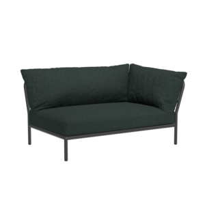 Houe Level2 lounge sofa rechterhoek sunbrella heritage - donkergrijs frame