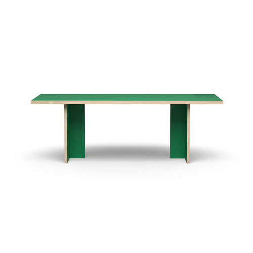 HKLiving Eettafel rechthoekig groen