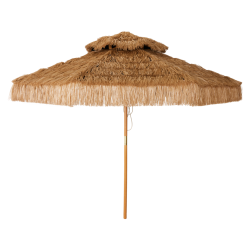 HKLiving Raffia patio parasol