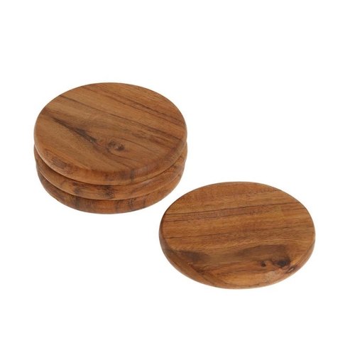 Kave Home Yanila glasonderzetters - set van 4 Kave Home Yanila glasonderzetters - set van 4