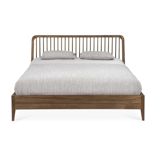 Ethnicraft Spindle bed  hergebruikt teak - maat matras 160 cm