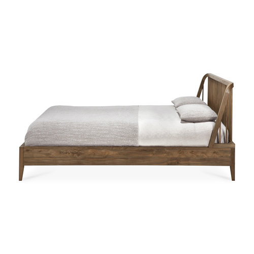 Ethnicraft Spindle bed  hergebruikt teak - maat matras 160 cm