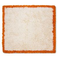 Retro summers fluffy vierkant tapijt 250 x 250