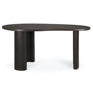 Ethnicraft Boomerang bureau en acajou